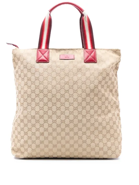 Gucci Pre-Owned 2016-2025 GG Canvas Web tote bag