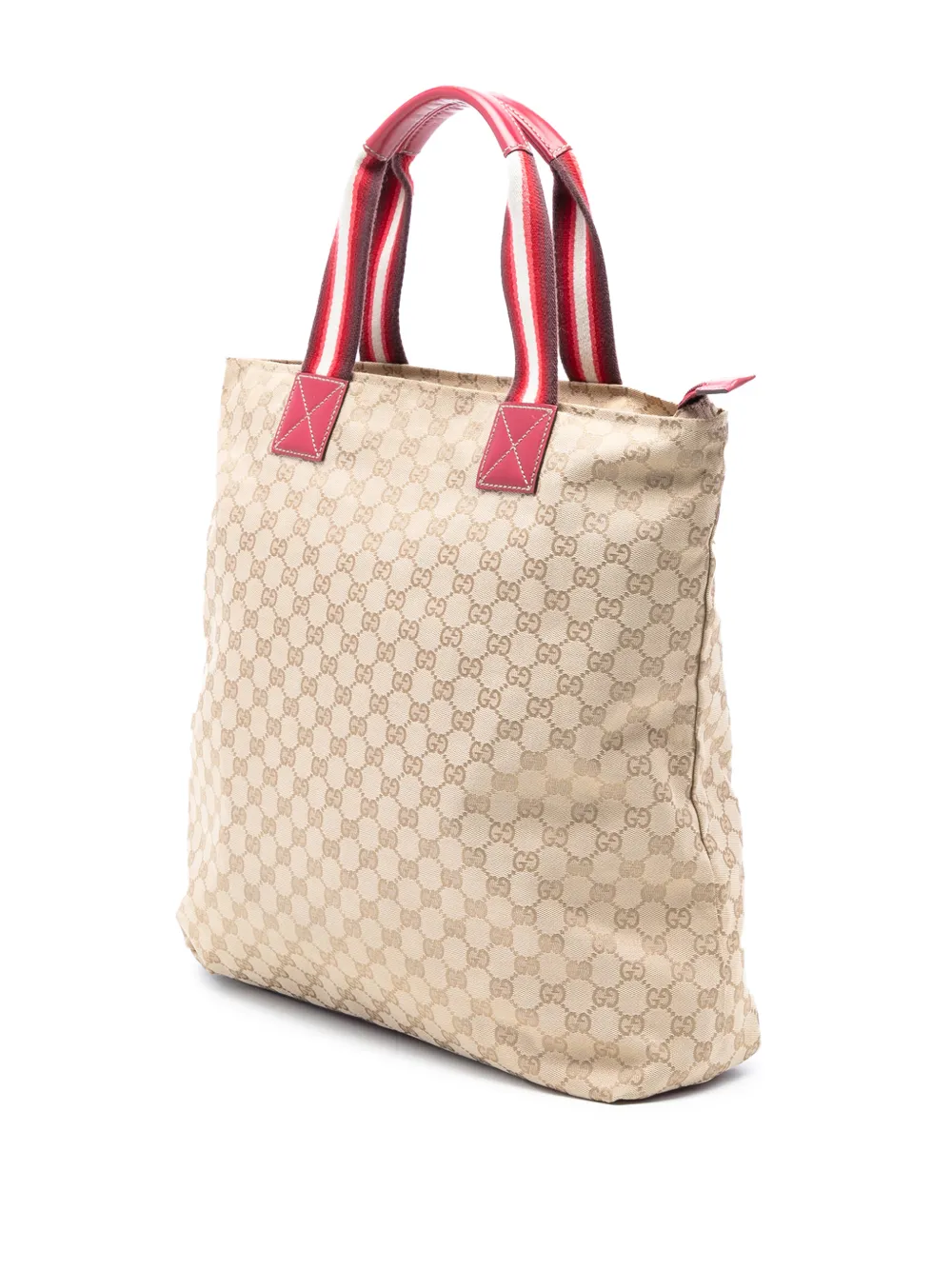 2016-2025 Gg Canvas Web Tote Bag