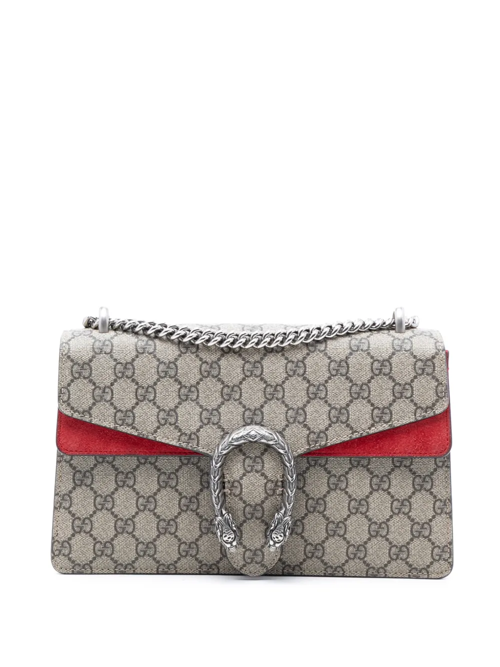 Gucci Pre-Owned 2016-2025 Medium GG Supreme Dionysus shoulder bag - Marrone