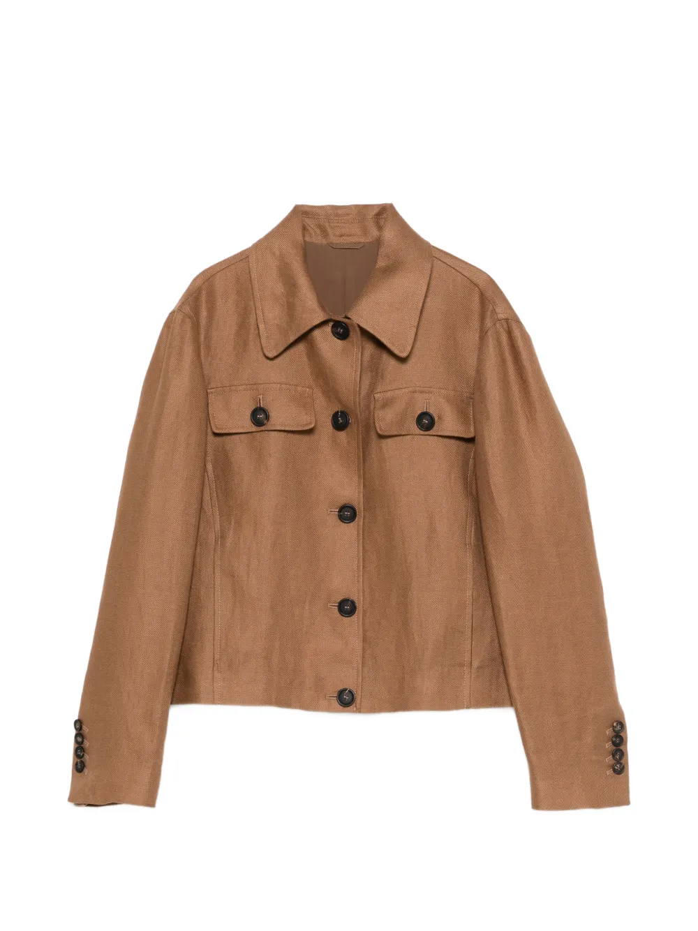 Brunello Cucinelli front-pockets jacket - Marrone