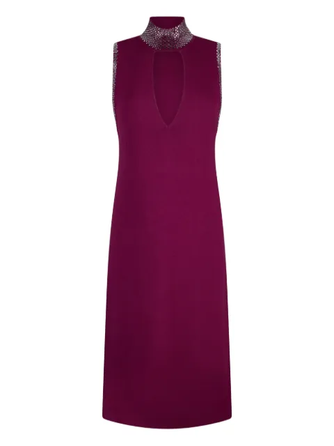 LIU JO knit dress with rhinestones