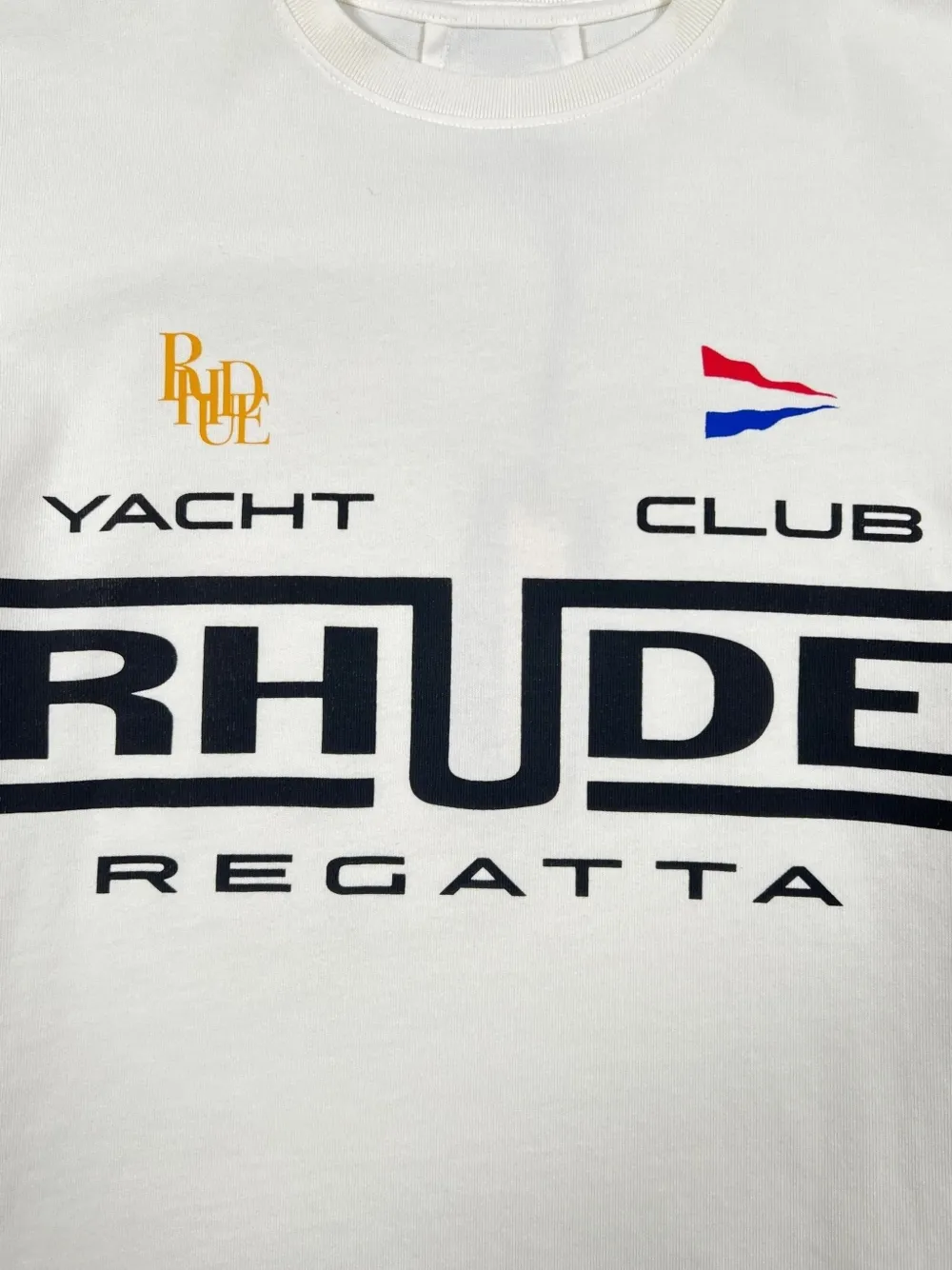 RHUDE Yacht Club T-shirt Beige