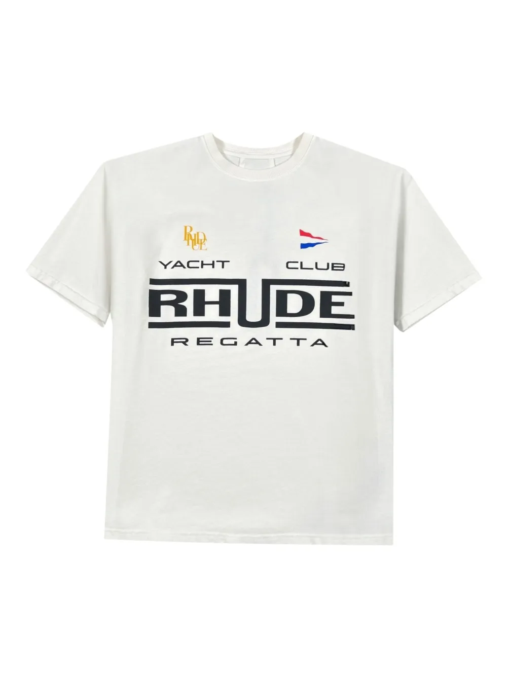 RHUDE Yacht Club T-shirt - Bianco