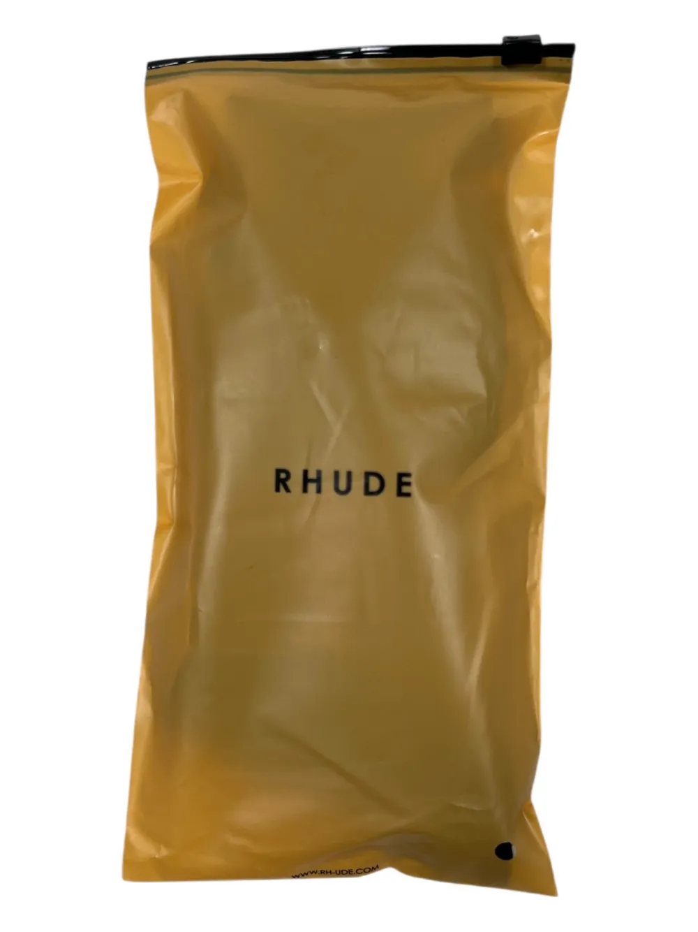 RHUDE Footy sokken met logo intarsia Zwart