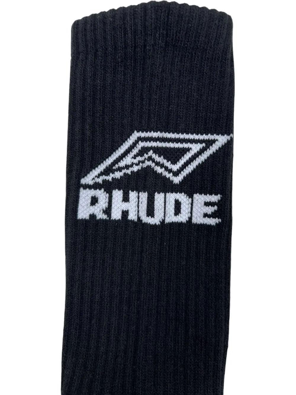 Rhude Calzini Footy Con Logo - Nero 