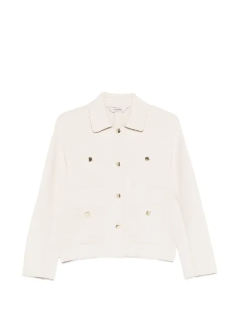 'S Max Mara Smmarmonioso button patch-pocket jacket