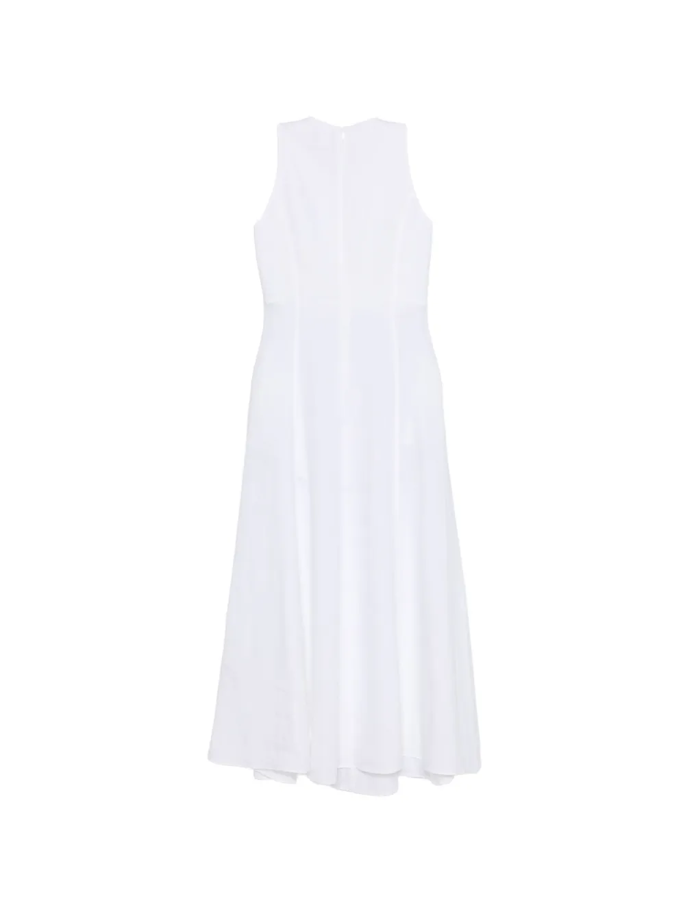 Eleventy sleeveless A-line dress - Wit