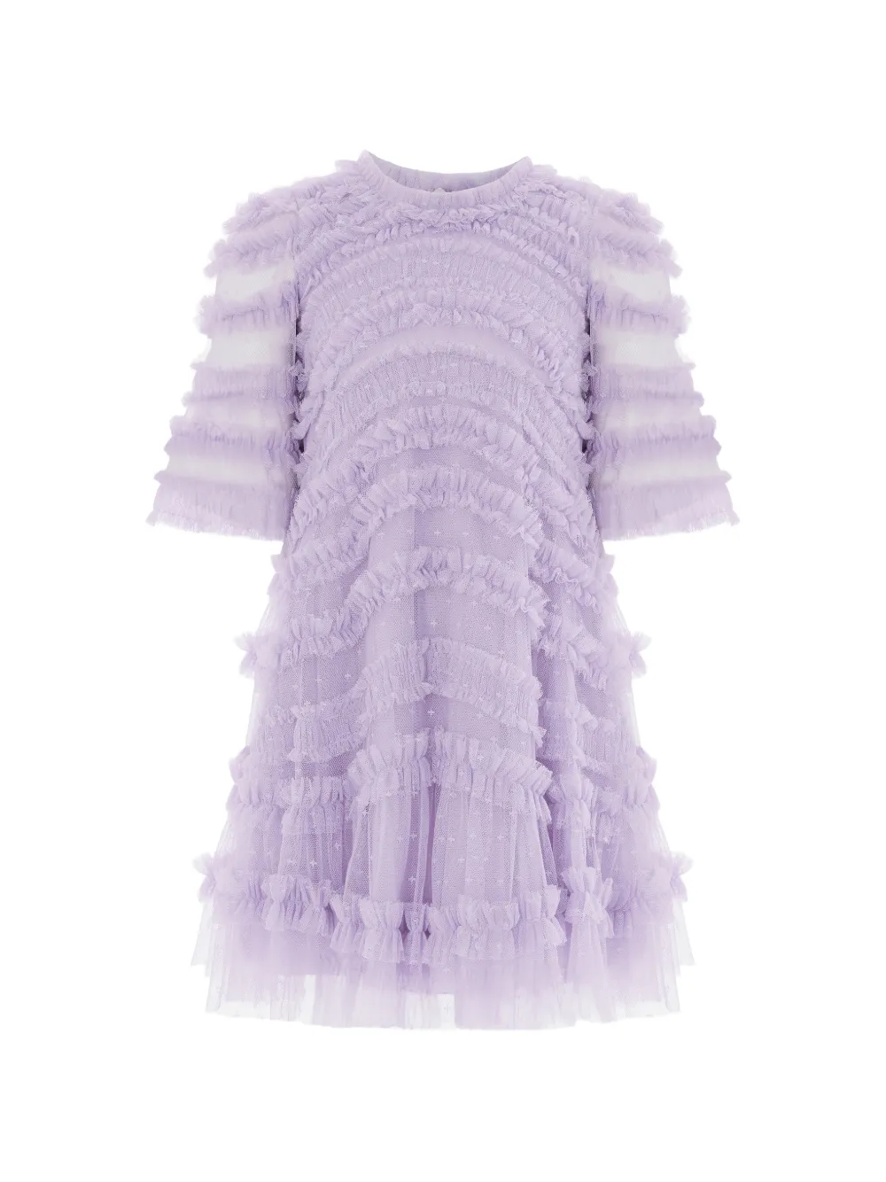 NEEDLE & THREAD KIDS ruffled dress - Viola