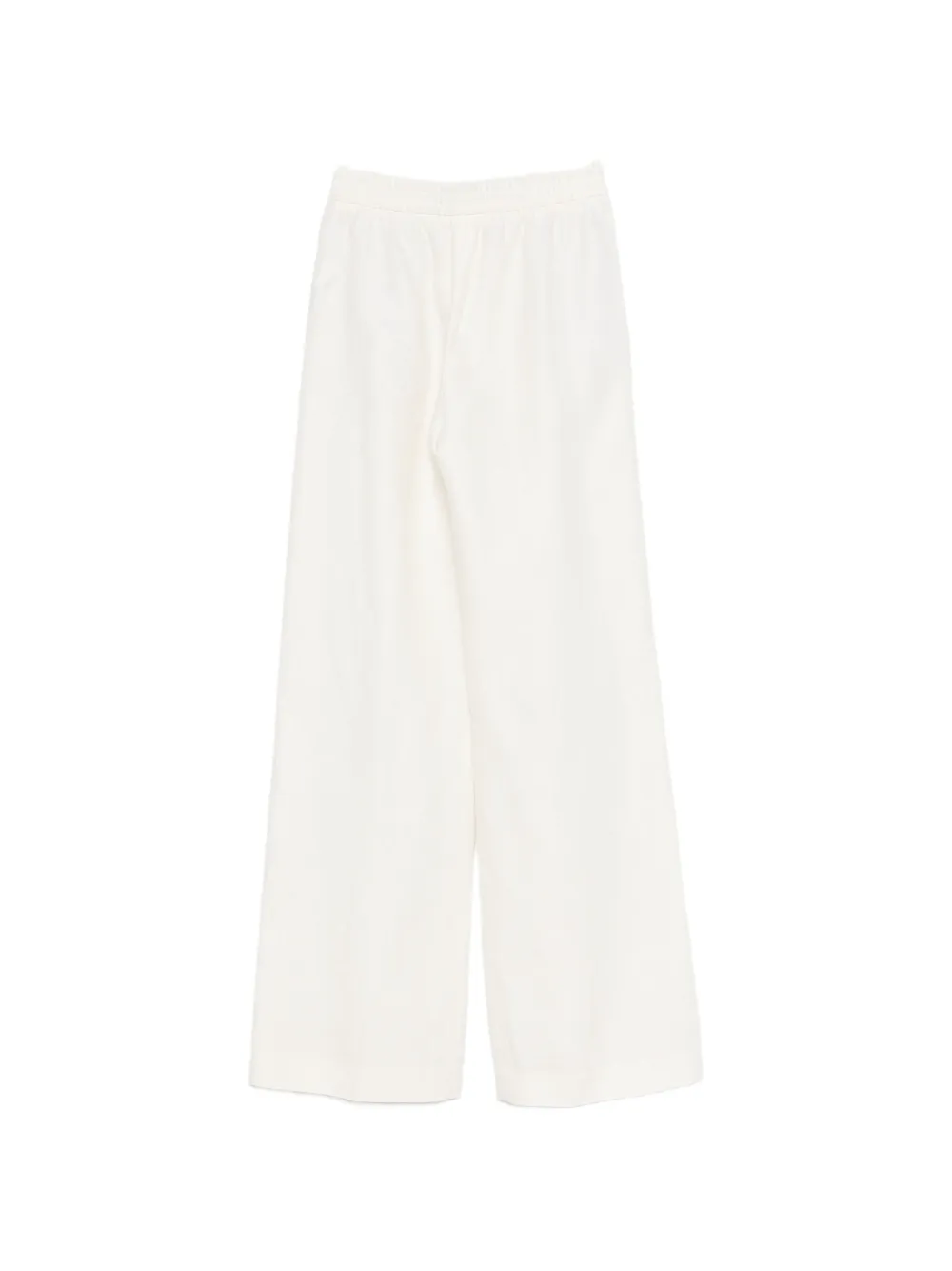 Eleventy Elasticated-waistband Trousers - White 