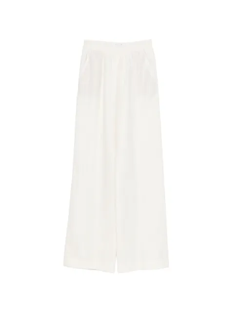 Eleventy pantalon à taille élastiquée