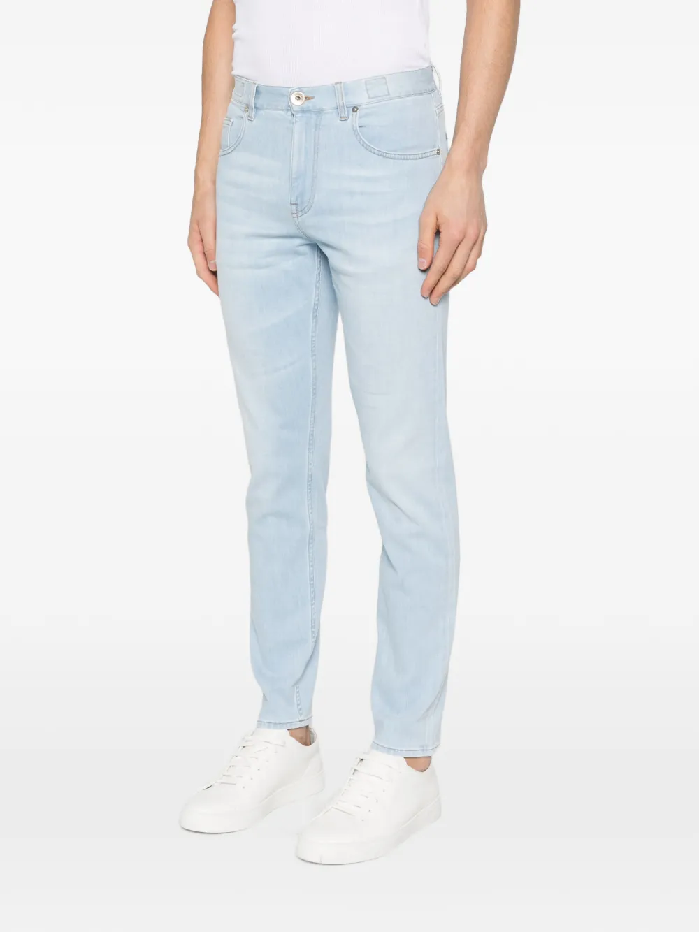 Eleventy Five-pocket Jeans - Blue 