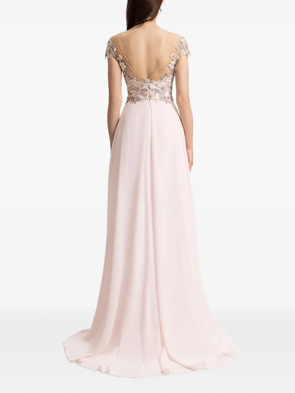 Gemy Maalouf cut-out corset dress - Roze