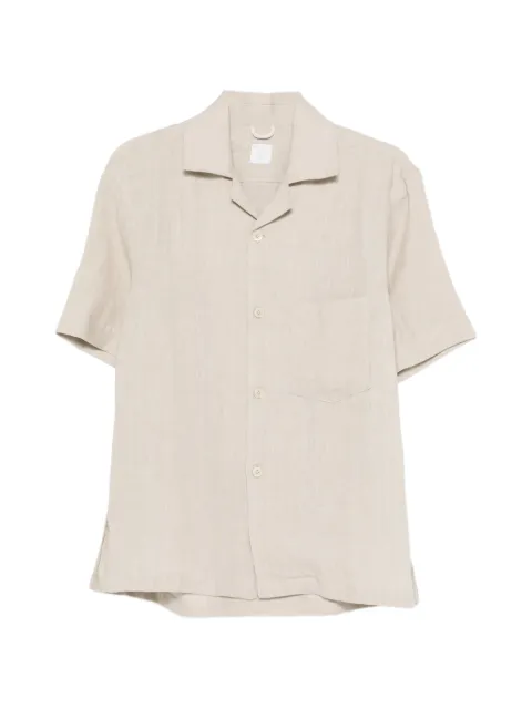 Eleventy chest-pocket short-sleeve shirt
