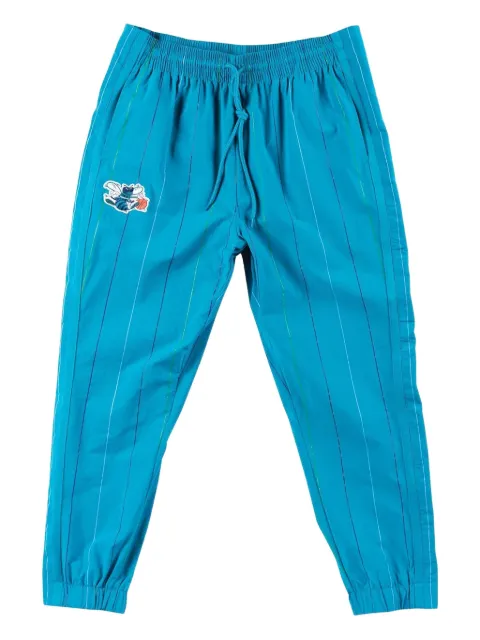 Mitchell & Ness x NBA Charlotte Hornets pinstripe track pants