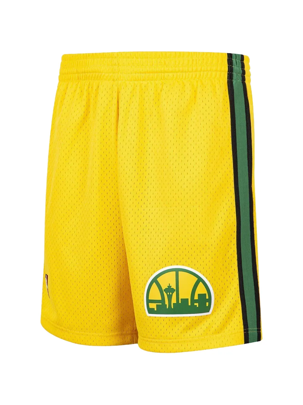 Mitchell & Ness Shorts sportivi Seattle SuperSonics 1994/95 Reload Swingman - Giallo
