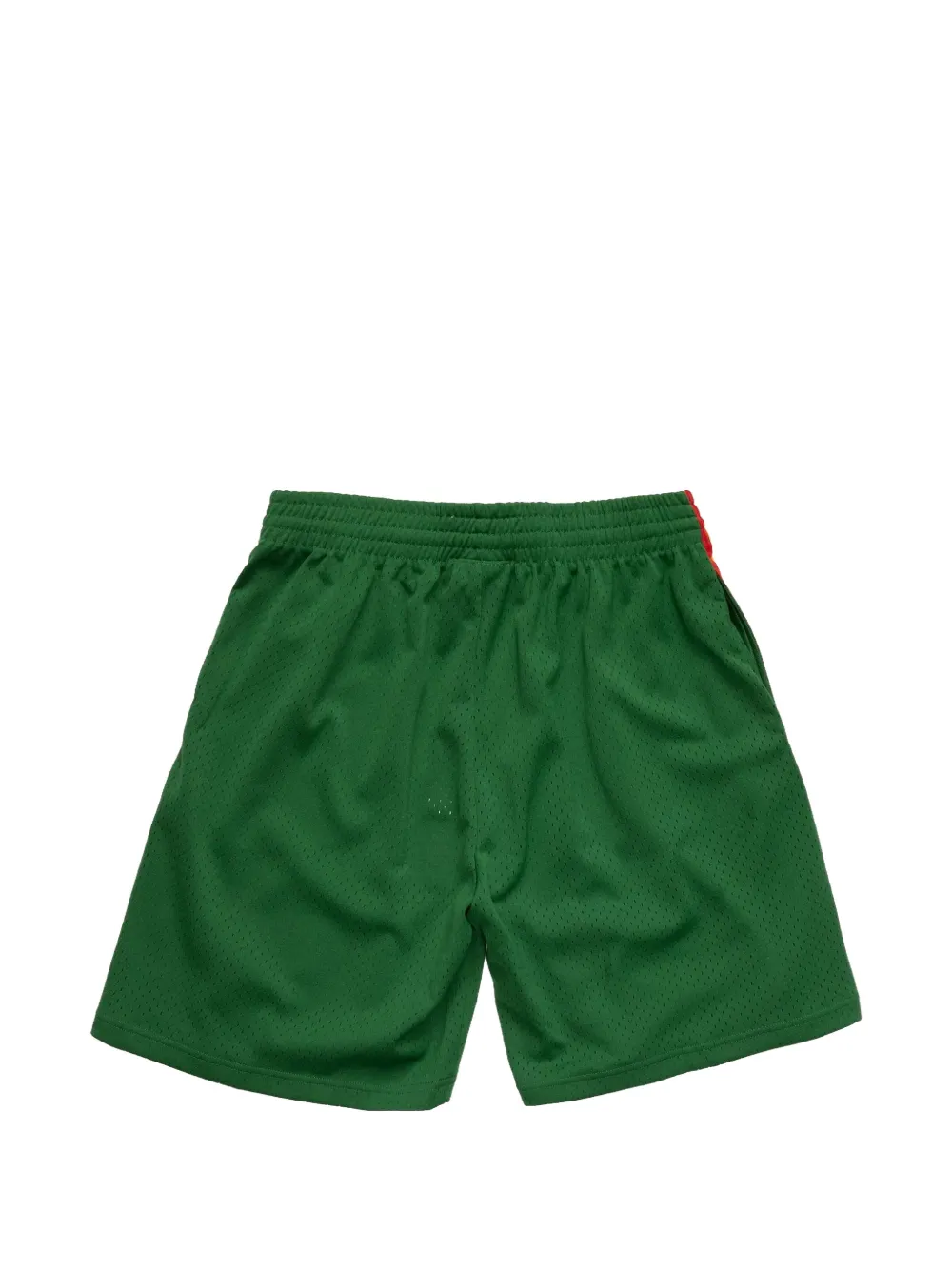  Mitchell & Ness Nba Reload 2.0 1994 Seattle Supersonics Striped Swingman Shorts - Green 