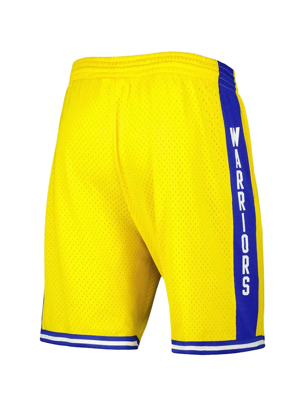 Mitchell & Ness NBA "1974-75 Golden State Warriors" shorts met logo Geel