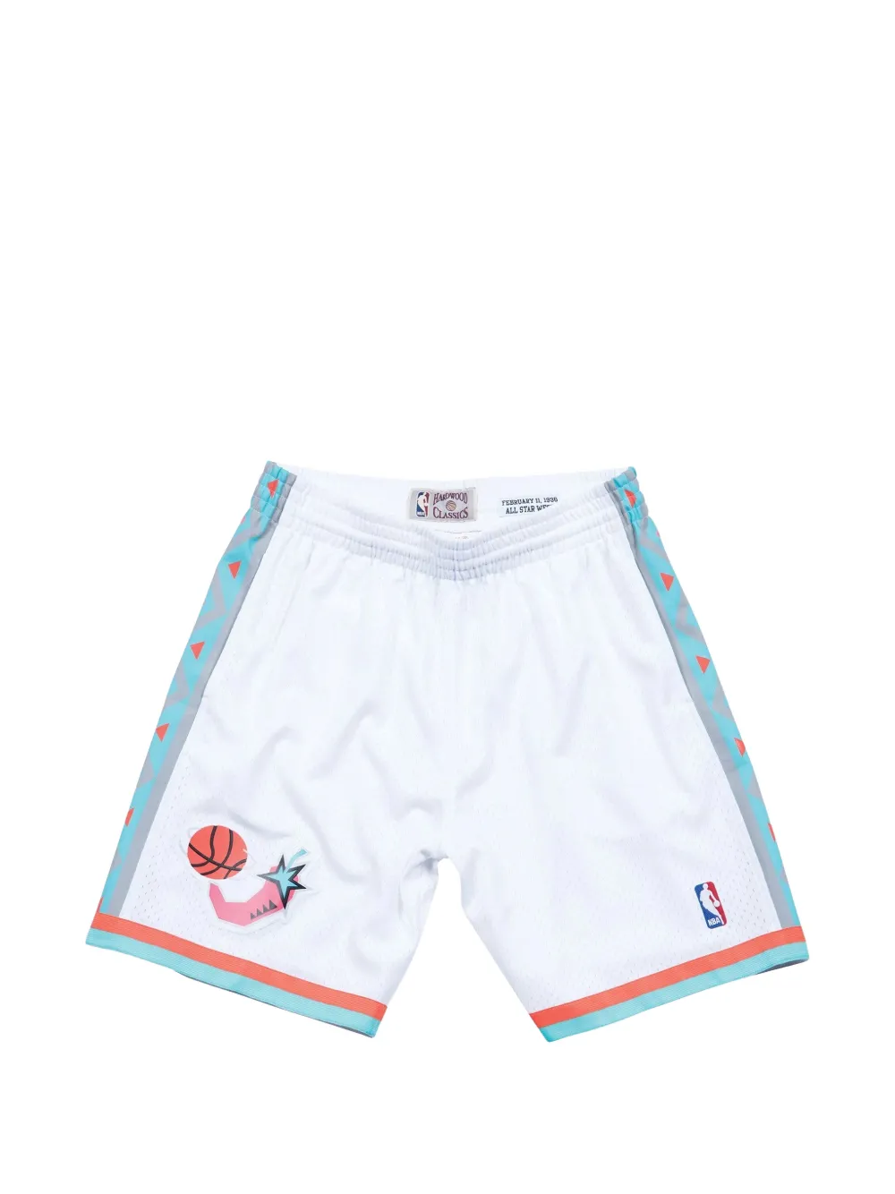 Mitchell & Ness Shorts NBA "1996 All-Star West" - Bianco