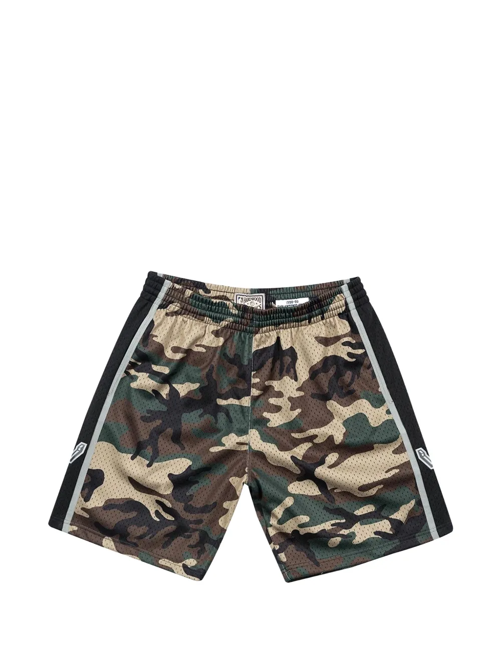 Mitchell & Ness x NBA Shorts San Antonio Spurs con stampa camouflage - Verde