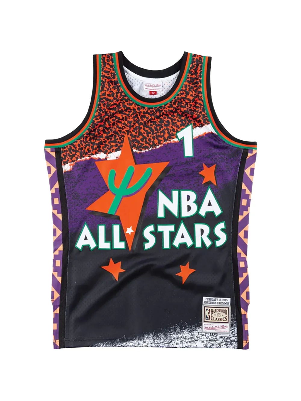 Mitchell & Ness x NBA Gilet imbottito Hardaway Anfernee - Nero
