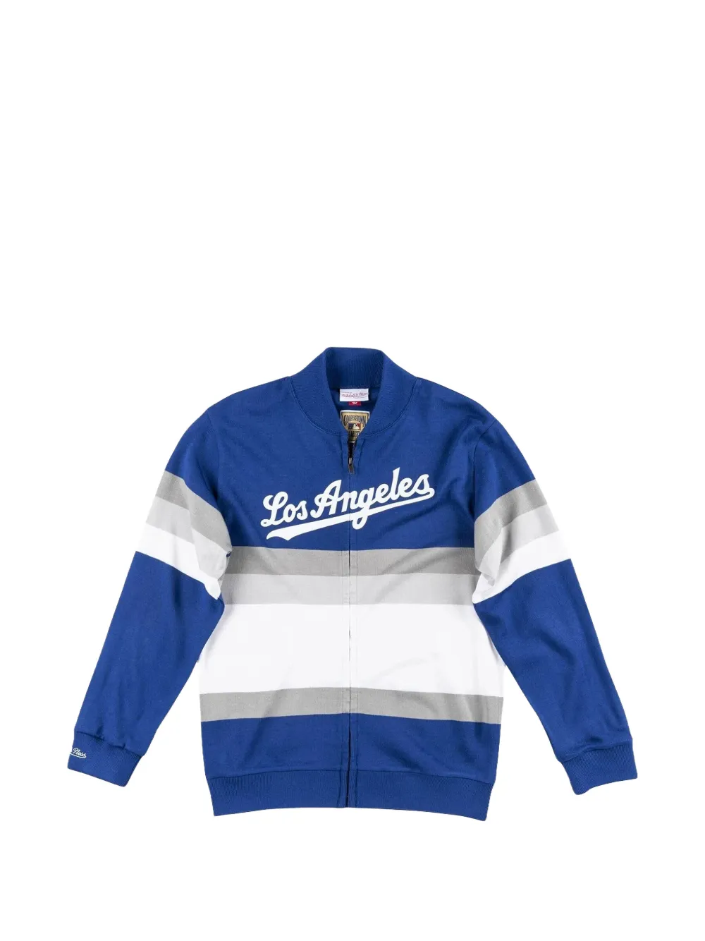Mitchell & Ness MLB Los Angeles Dodgers Pullover mit Reißverschluss - Blau