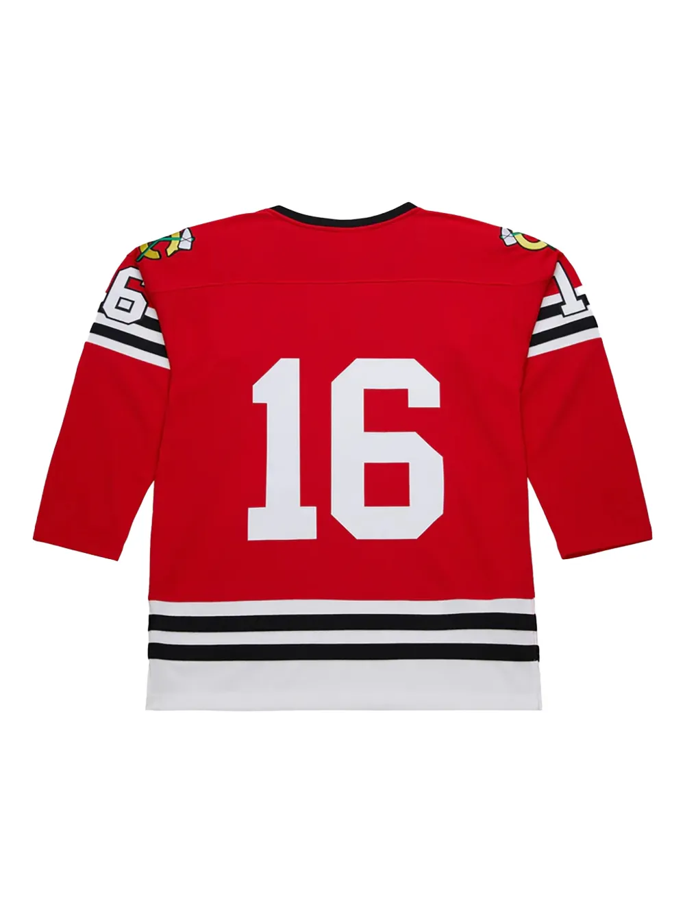 Mitchell & Ness 1960 Chicago Blackhawks dark hockey jersey T-shirt Rood