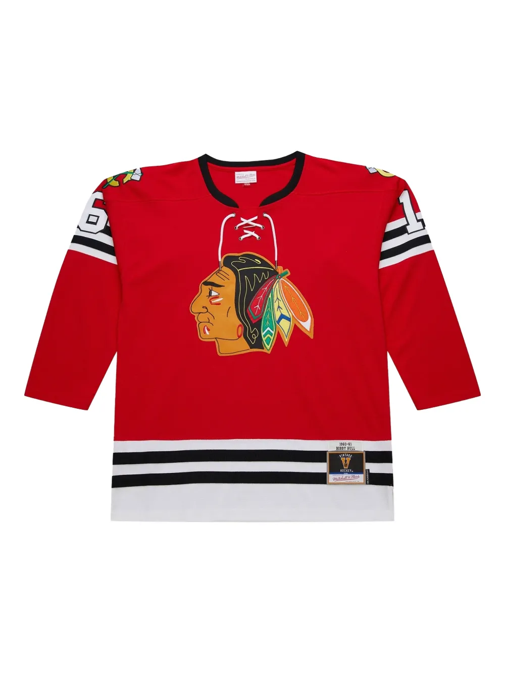 Mitchell & Ness T-shirt 1960 Chicago Blackhawks - Rosso
