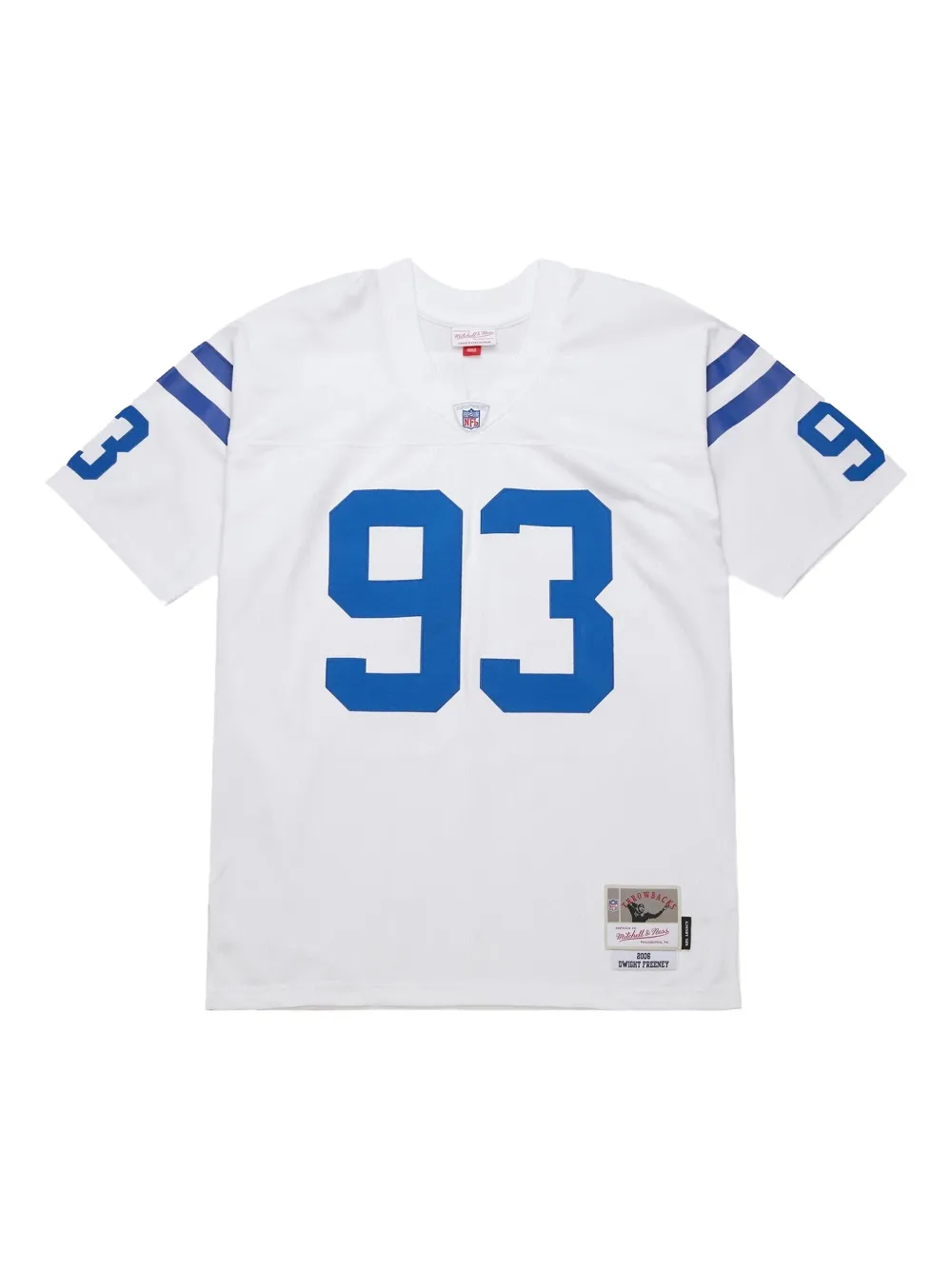 Mitchell & Ness T-shirt Dwight Freeney Dallas Cowboys 2006 - Bianco