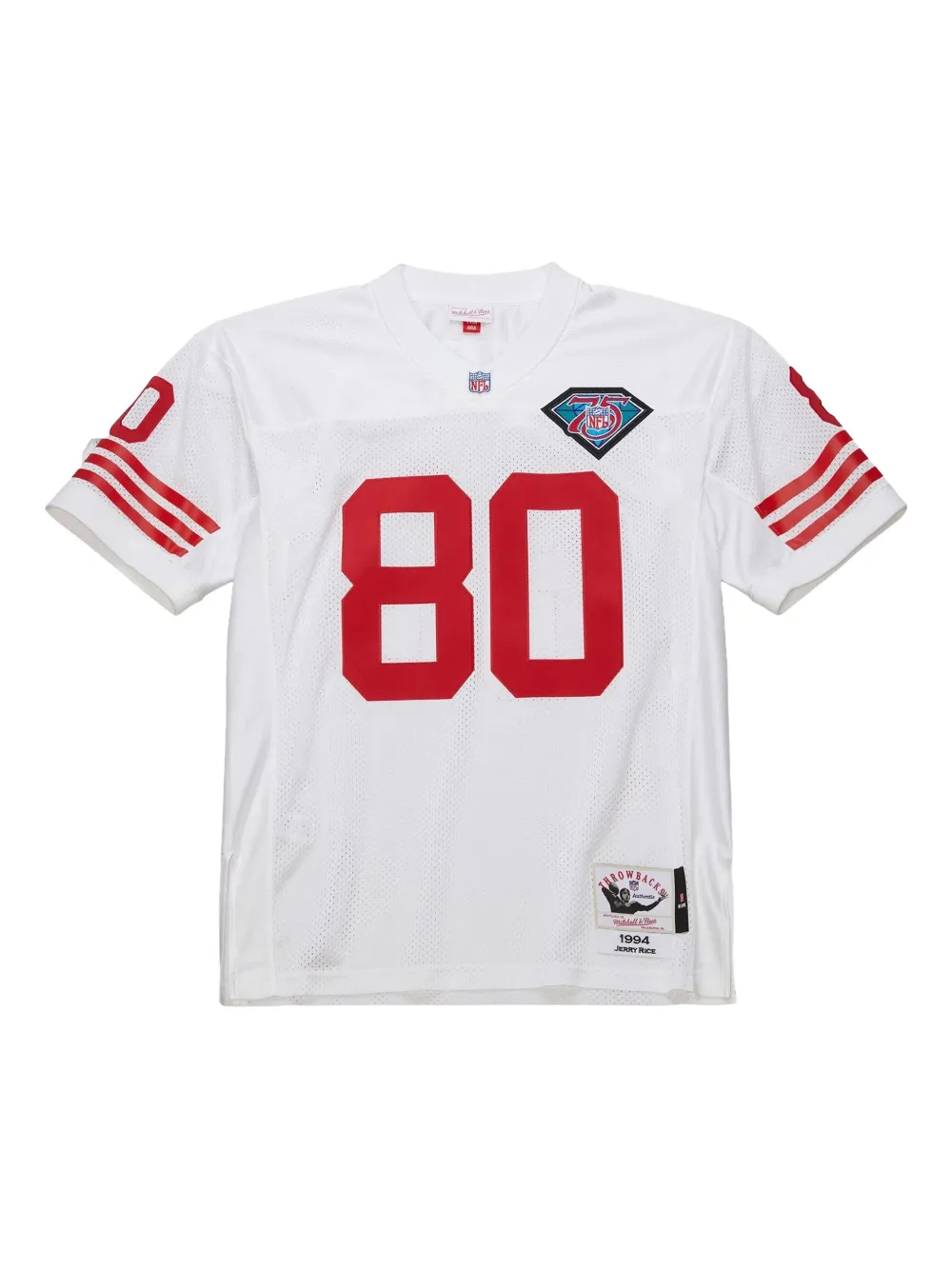 Mitchell & Ness x NFL T-shirt San Francisco 49ers 1994 Jerry Rice - Bianco
