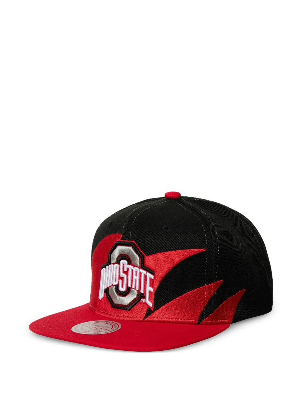 Mitchell & Ness Cappello da baseball Ohio State Buckeyes Sharktooth - Nero