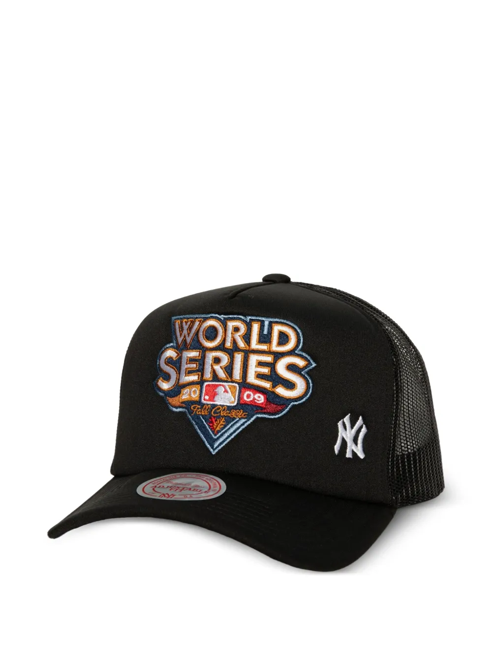 Mitchell & Ness x MLB Cappello da baseball New York con ricamo - Nero