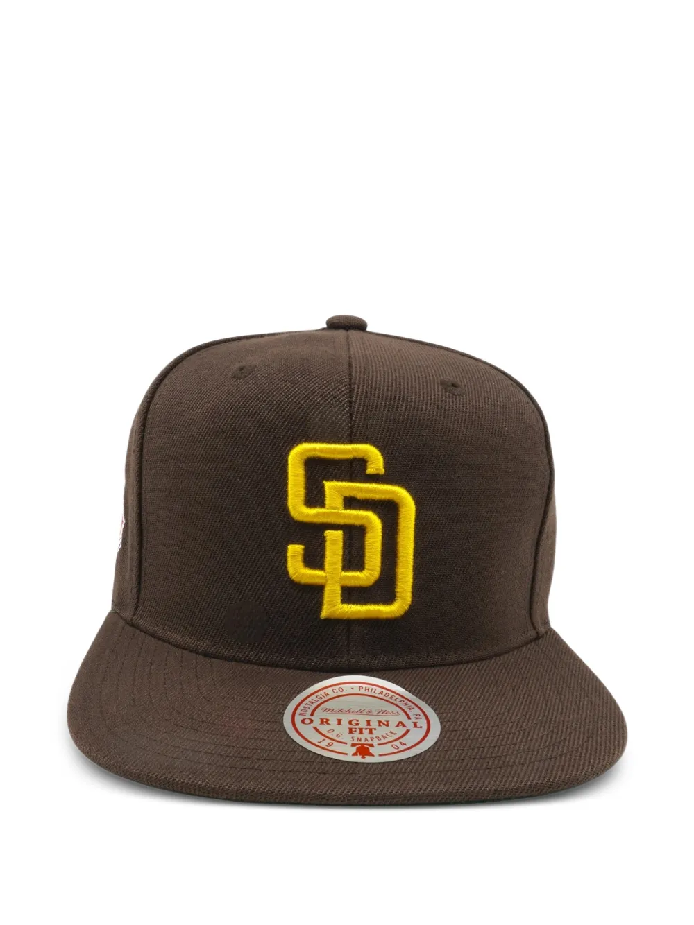 Mitchell & Ness Cappello da baseball League Patch - Marrone