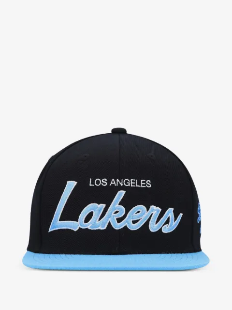 Mitchell & Ness x NBA Los Angeles Lakers Hardwood Script 2.0 cap