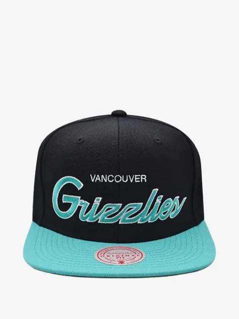 Mitchell & Ness x NBA Vancouver Grizzlies Hardwood Script 2.0 cap