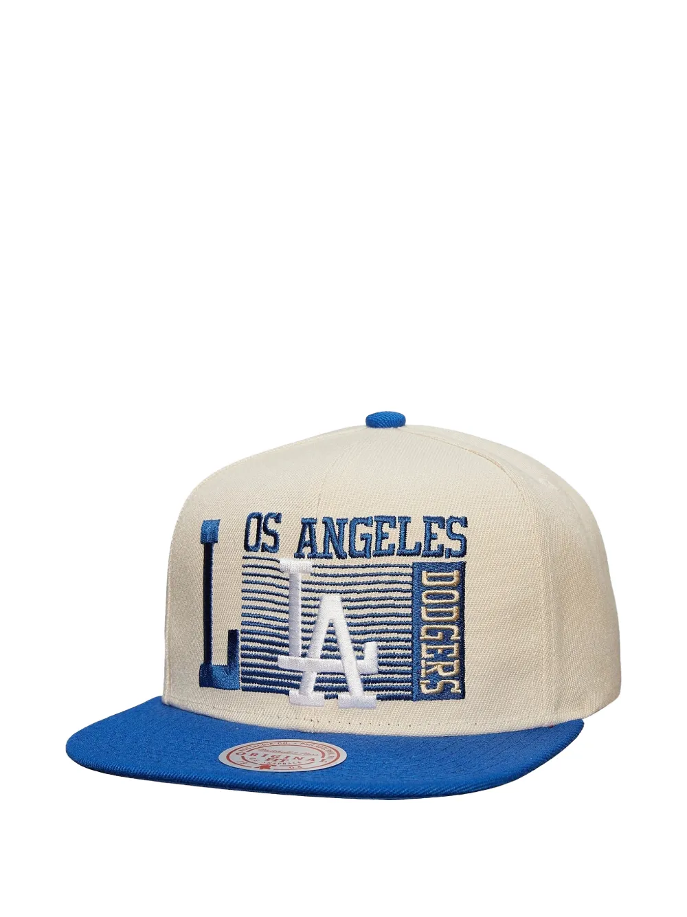 Mitchell & Ness Cappello da baseball MLB Los Angeles Dodgers con ricamo - Toni neutri
