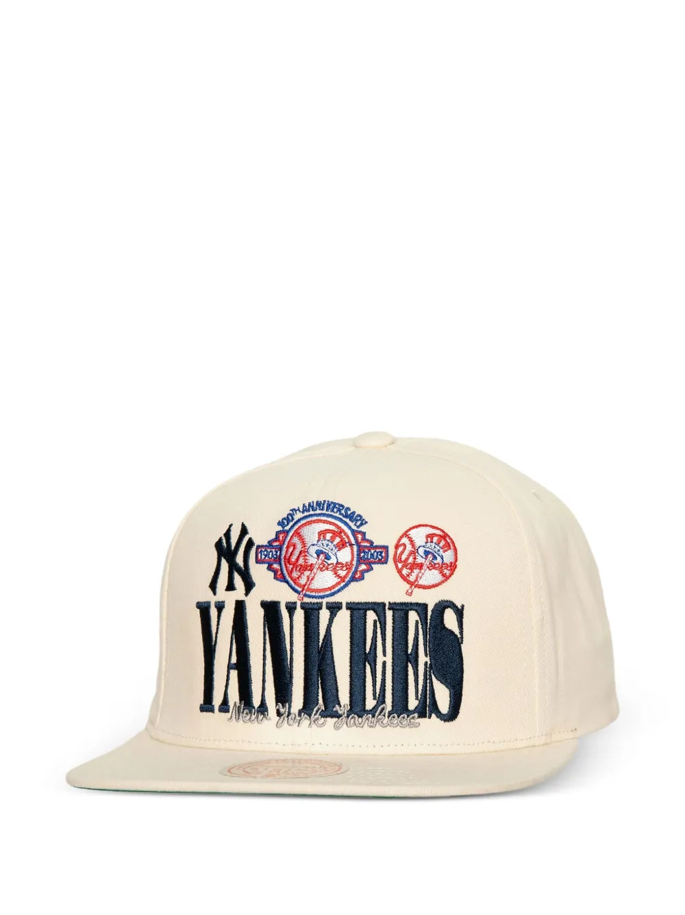 Mitchell & Ness Cappello da baseball New York Yankees Retro con ricamo - Toni neutri