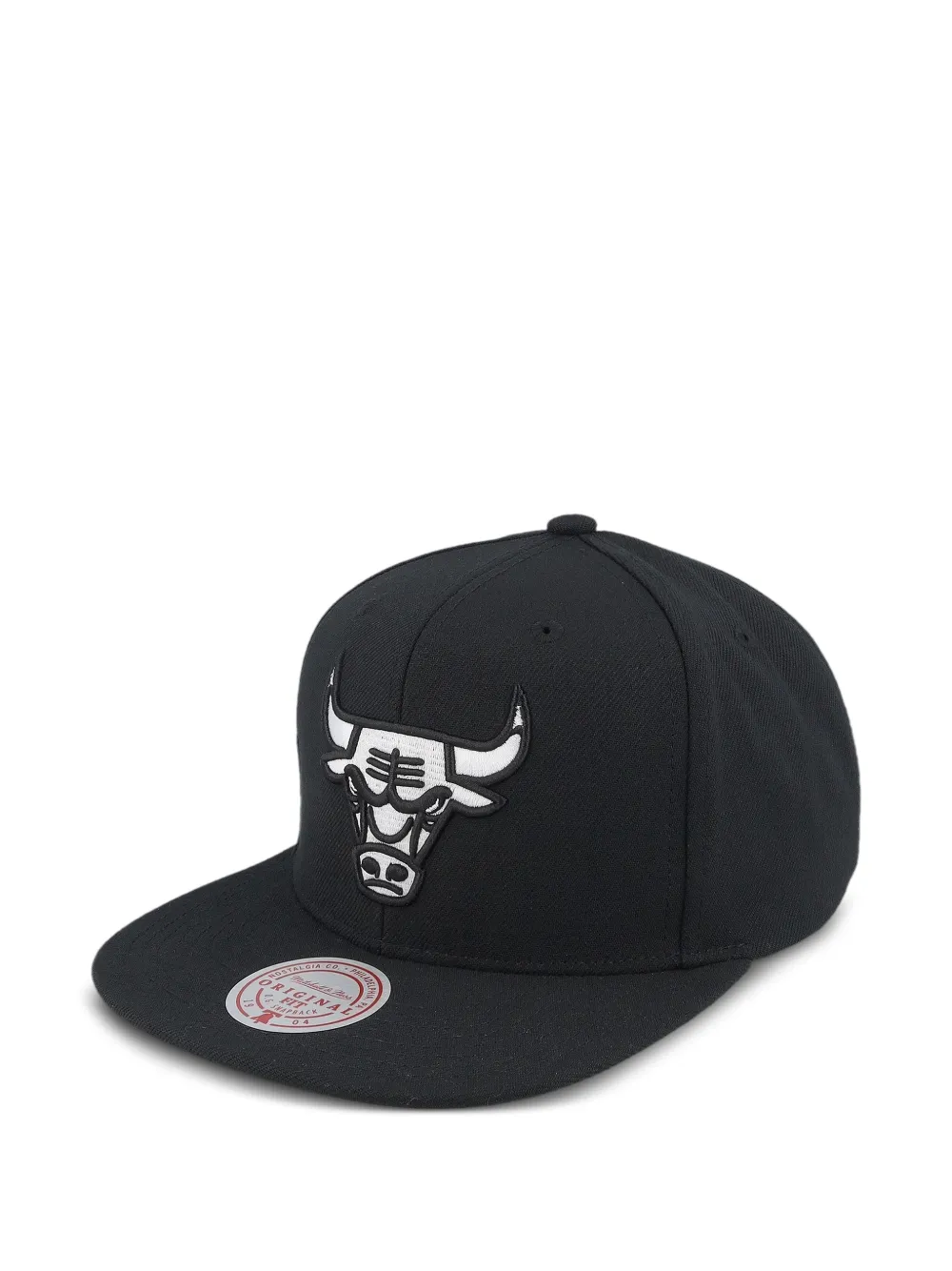 Mitchell & Ness Chicago Bulls Evergreen Cap In Black