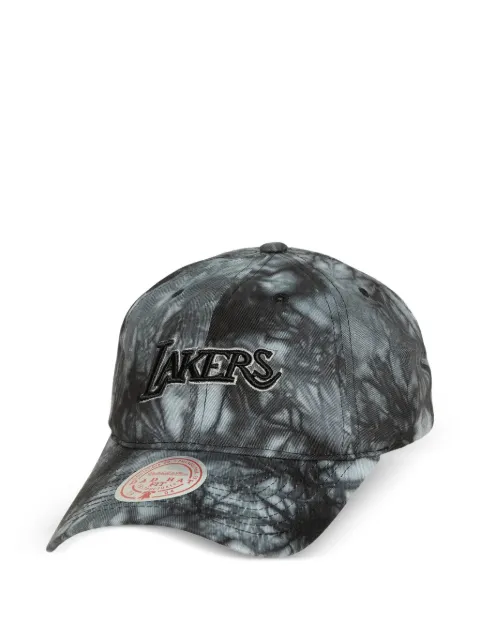 Mitchell & Ness NBA Los Angeles Lakers 扎染棒球帽