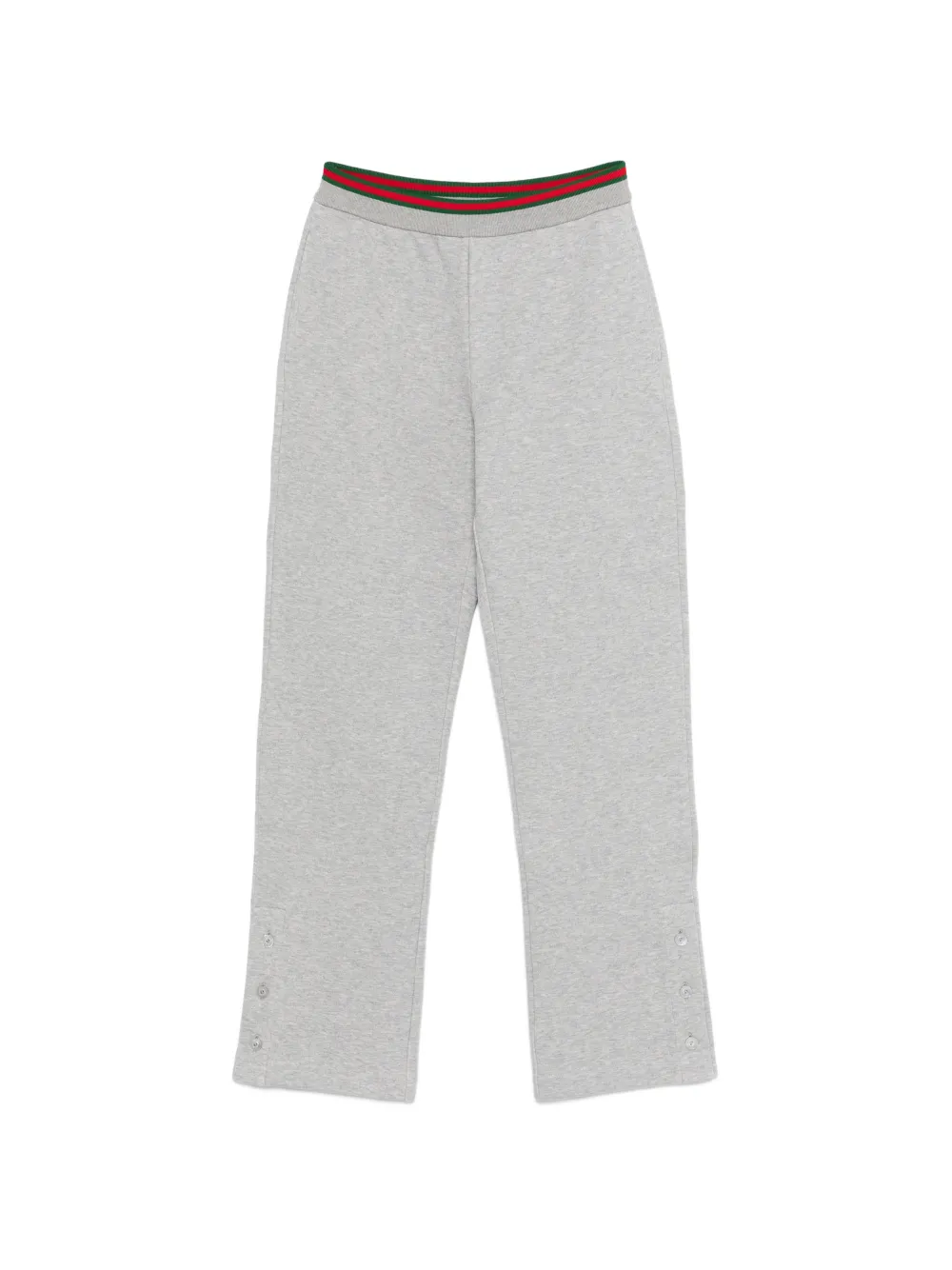 Gucci button-detail track pants - Grau