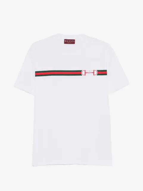 Gucci Horsebit Web-stripe T-shirt