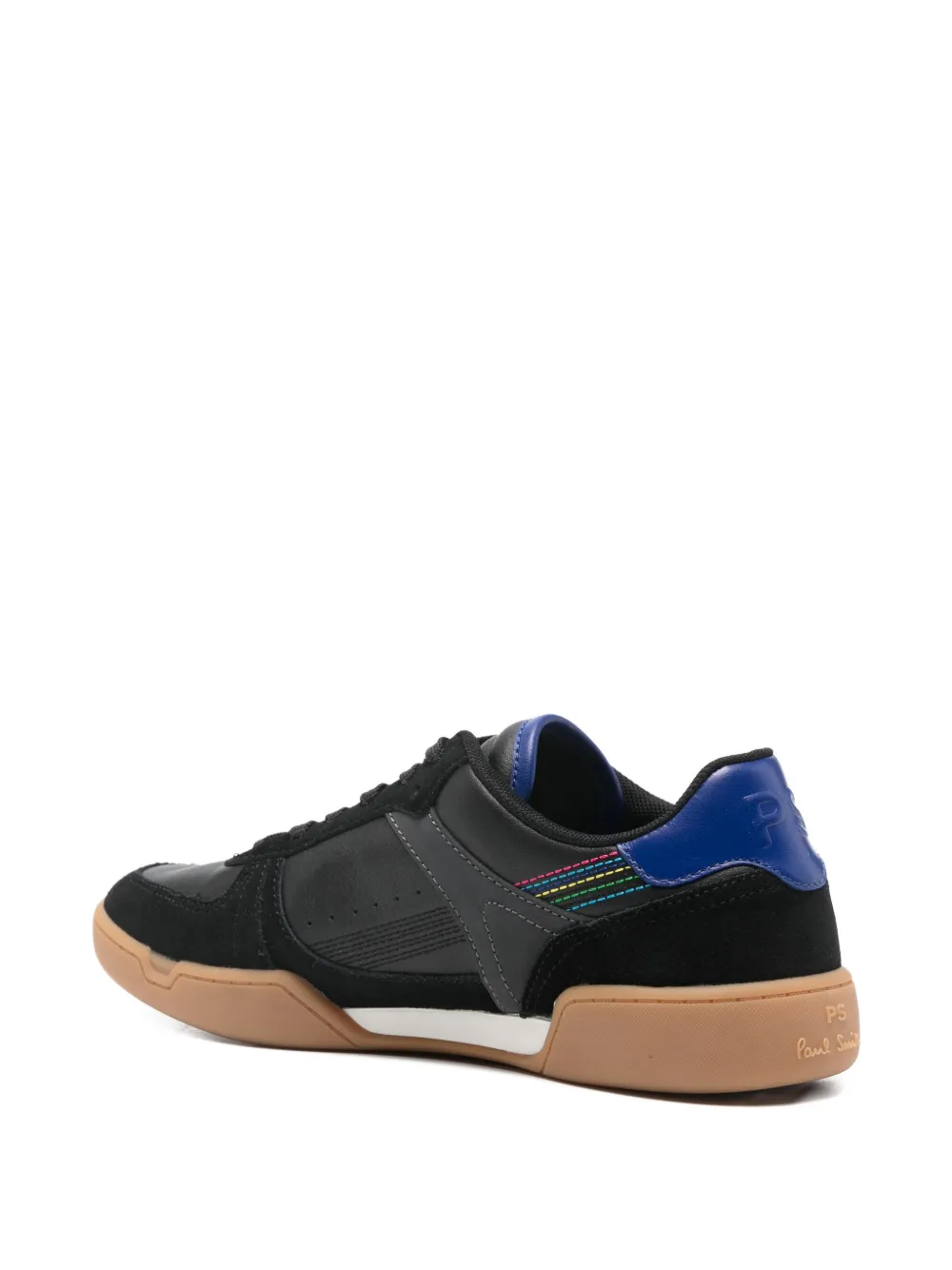 PS Paul Smith Leren sneakers Zwart