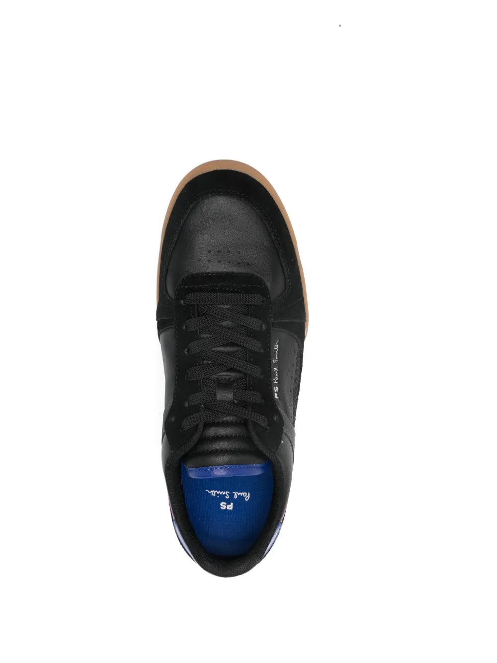 PS Paul Smith Leren sneakers Zwart