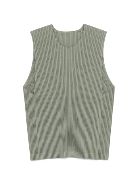 Homme Plissé Issey Miyake sleeveless pleated vest