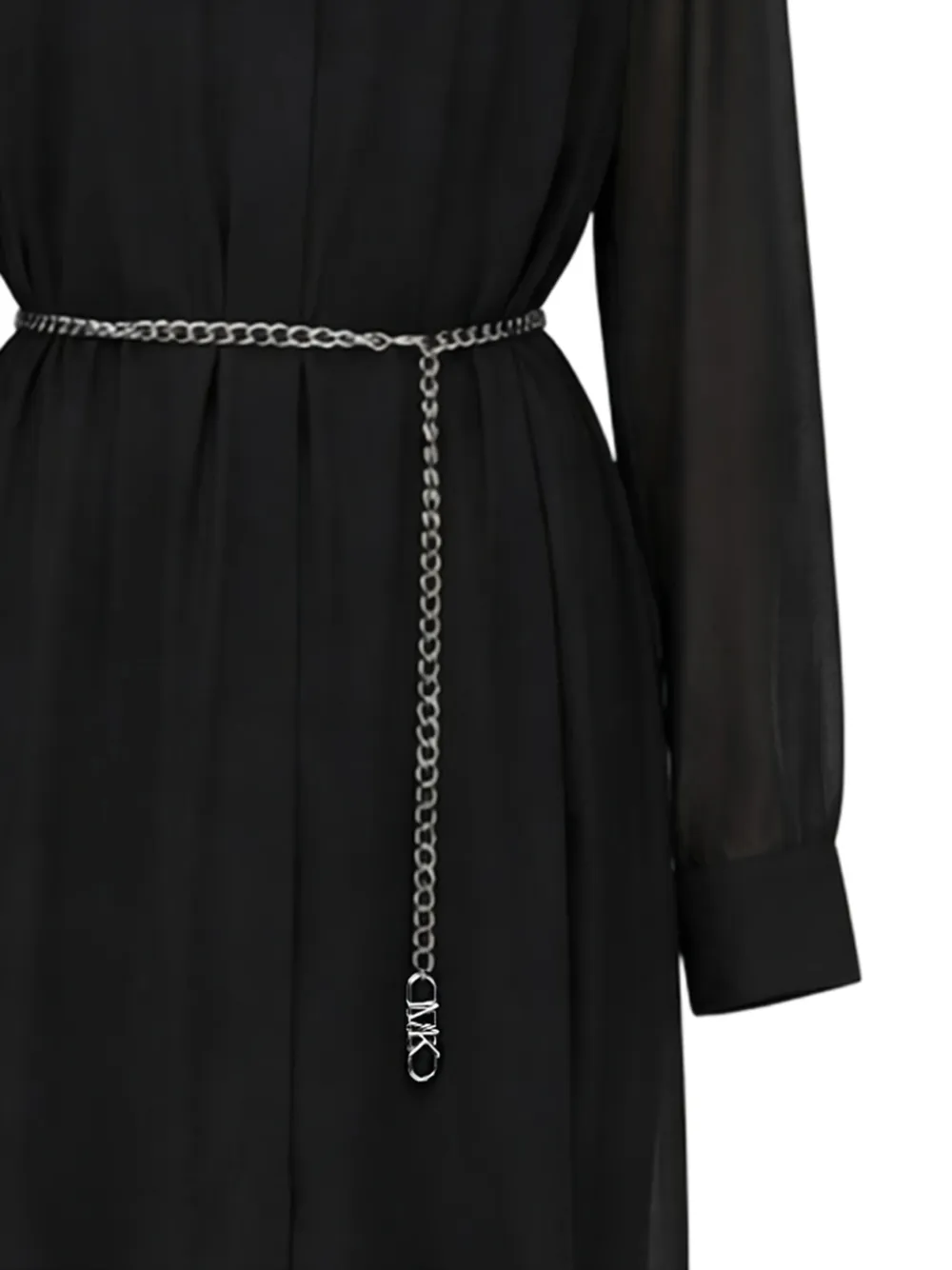 Michael Kors Blousejurk met lange mouwen Zwart