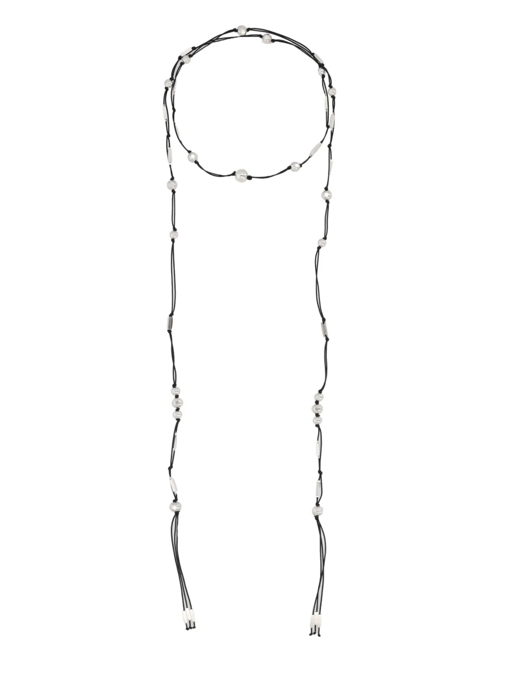 ISABEL MARANT beaded necklace - Zilver