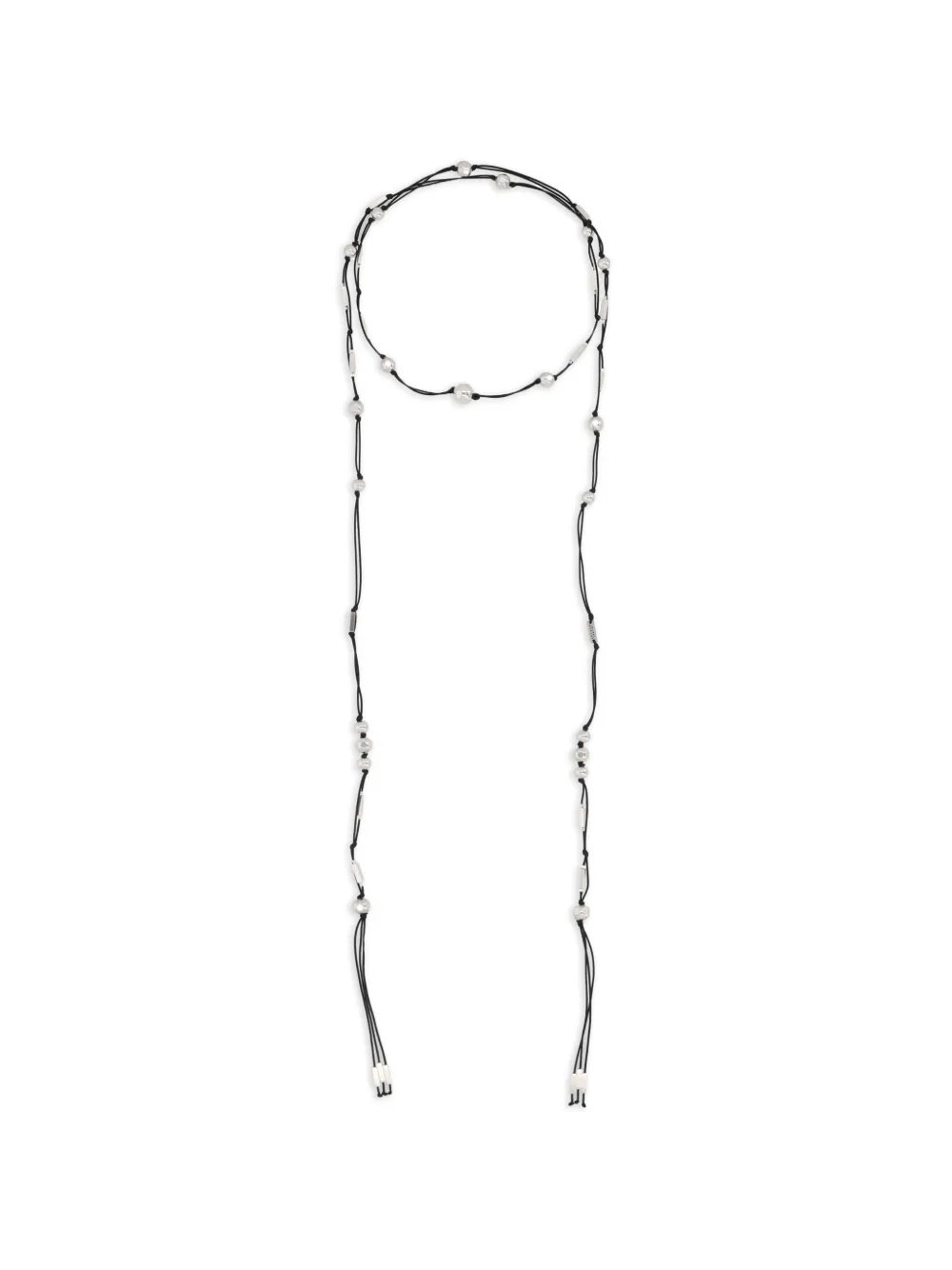 ISABEL MARANT beaded necklace - Silber