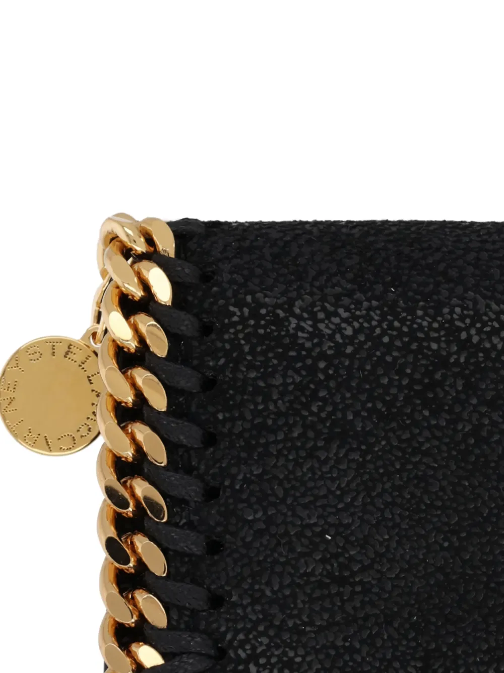  Stella Mccartney Chain-trimmed Wallet - Black 