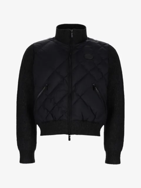 Burberry quilted panelled jacket