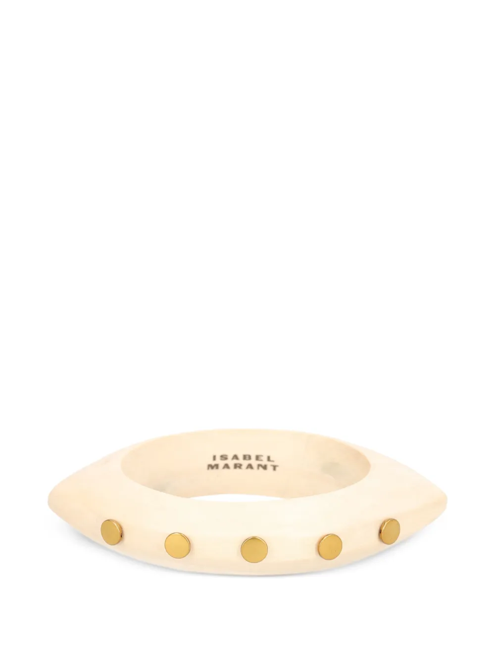 ISABEL MARANT studded bangle bracelet - Toni neutri
