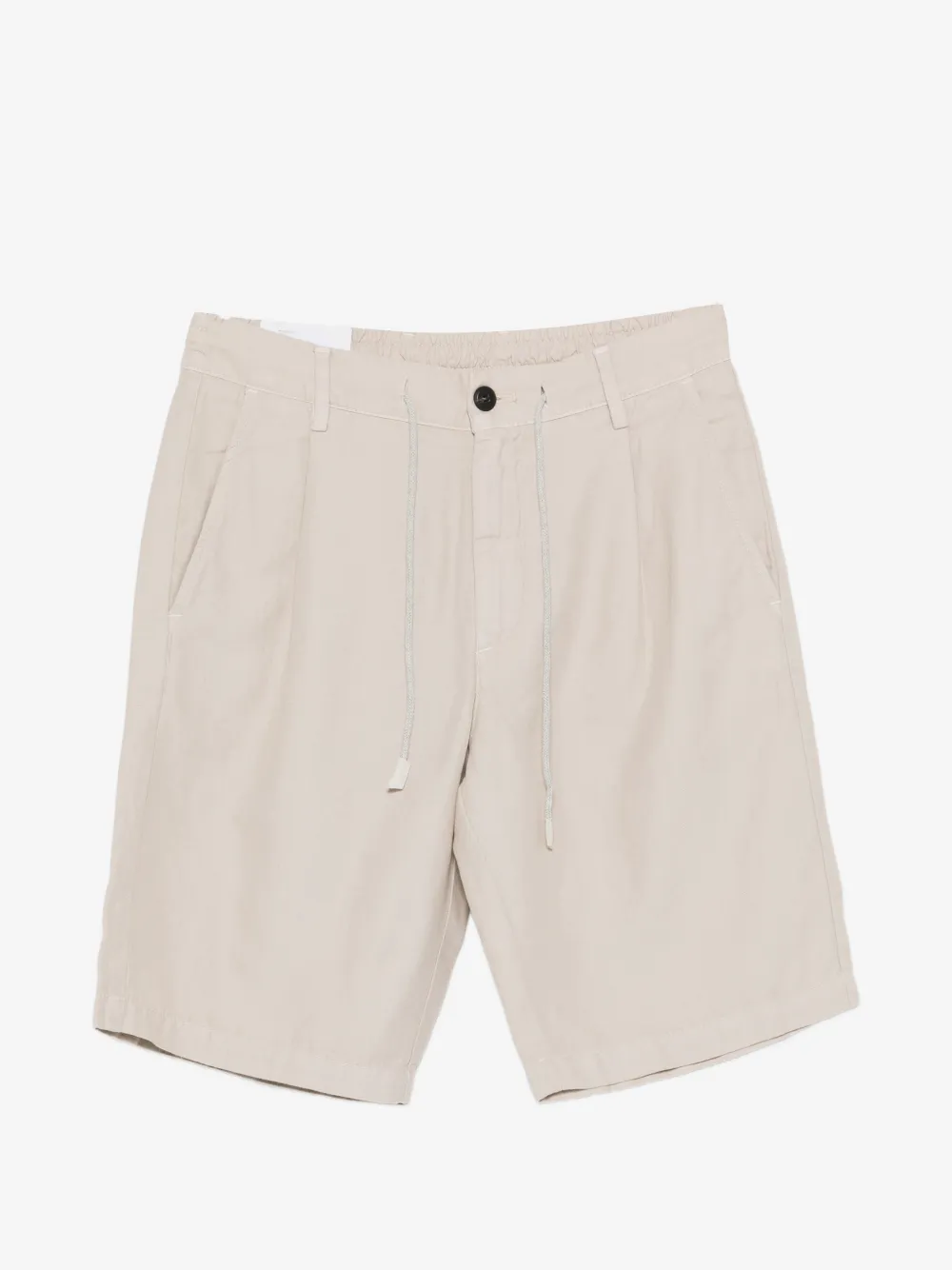Eleventy drawstring pleated shorts | Neutrals | Image 1